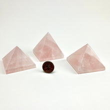 Load image into Gallery viewer, Rose Quartz | Pyramid | 75-100mm | Brazil
