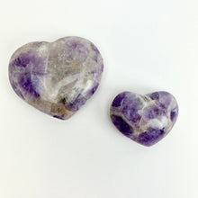 Load image into Gallery viewer, Chevron Amethyst | Heart | Brazil
