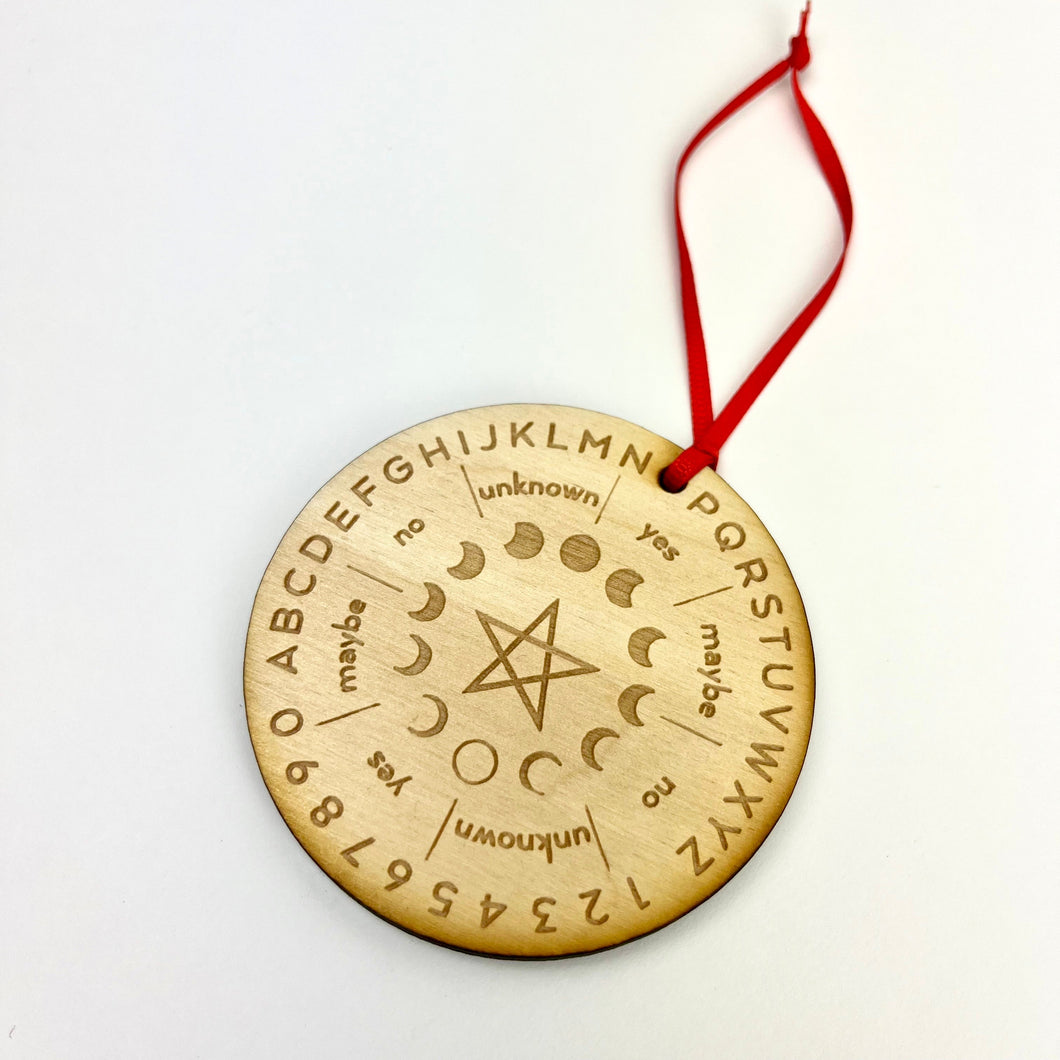 Pentagram Pendulum Board | Wooden Ornament