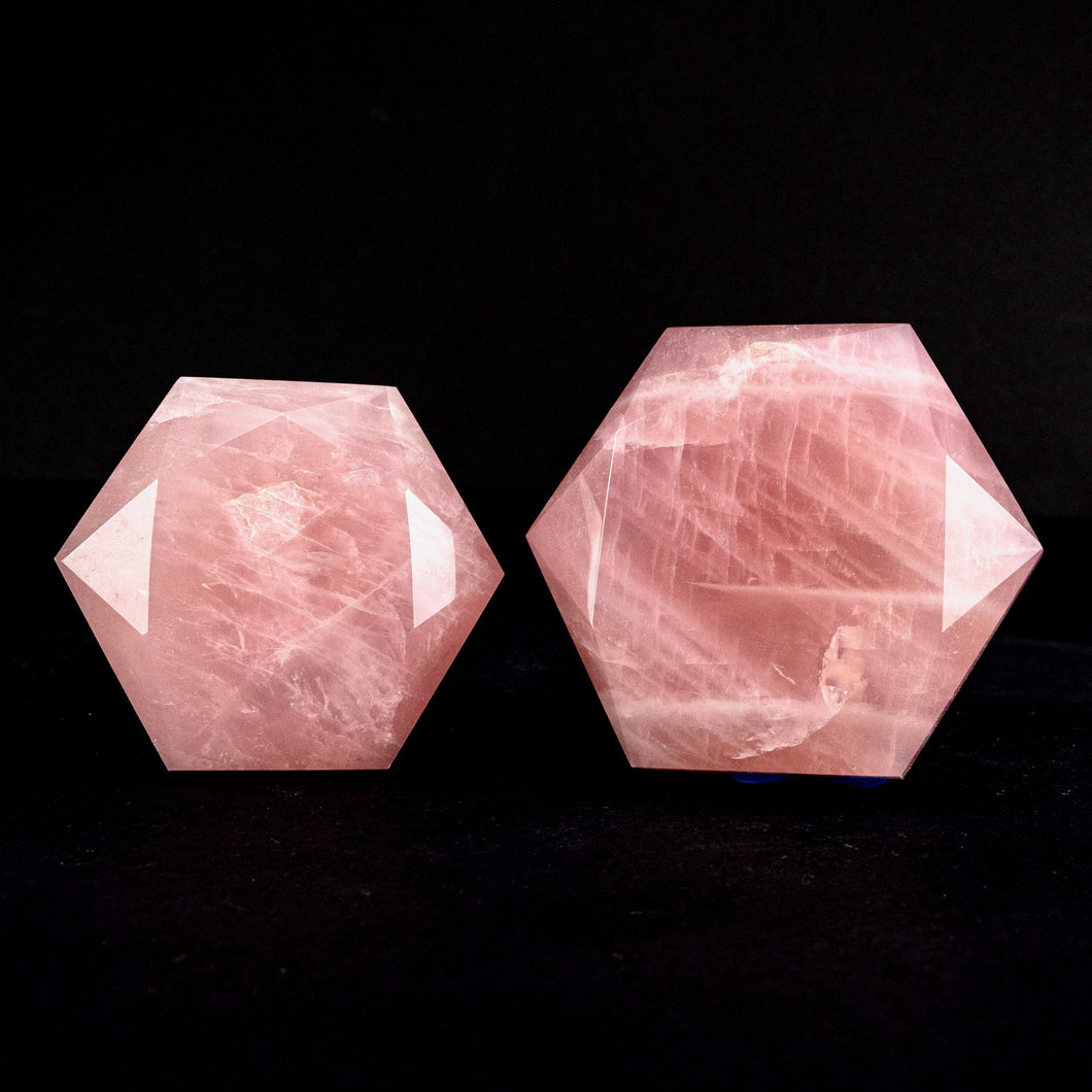 Rose Quartz | Six Point Star | Brazil
