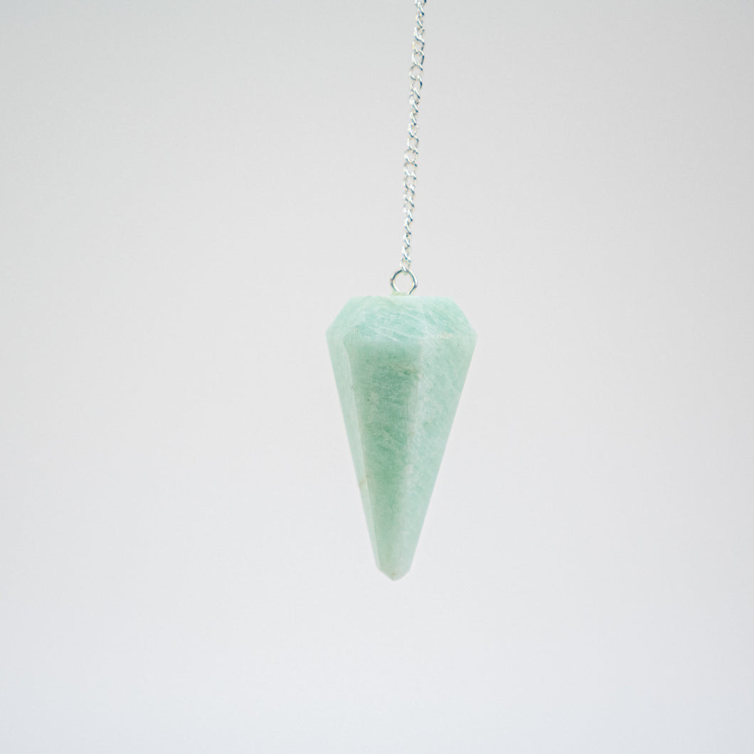 Pendulum Polished | Faceted | Choose a stone!