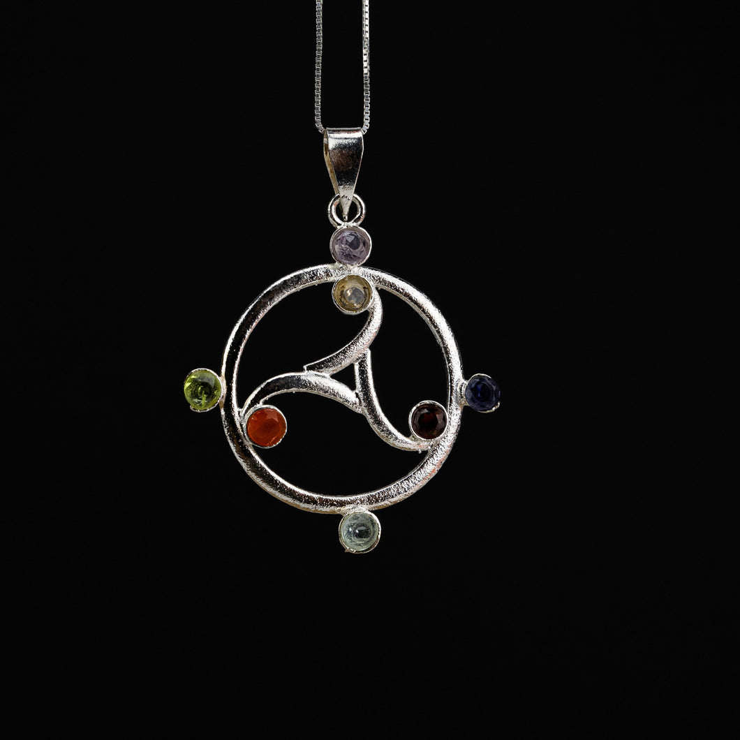 Go with the Flow Chakra Pendant