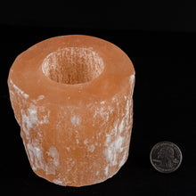 Load image into Gallery viewer, *Selenite Candle Holder | Natural w/ Polished Top | Choose Size
