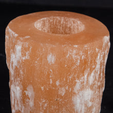Load image into Gallery viewer, *Selenite Candle Holder | Natural w/ Polished Top | Choose Size
