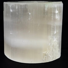 Load image into Gallery viewer, *Selenite Candle Holder | Natural w/ Polished Top | Choose Size
