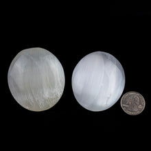 Load image into Gallery viewer, Selenite Palmstones | Choose a size! | Morocco
