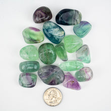 Load image into Gallery viewer, Fluorite | Tumbled | 1/2 LB Lot | 20-35mm
