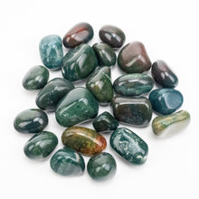 Load image into Gallery viewer, Bloodstone &quot;Heliotrope&quot;| Tumbled | 20-30mm | KILO Lot | India
