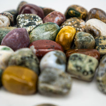 Load image into Gallery viewer, Green Ocean Jasper | Tumbled | 20-30mm | Madagascar
