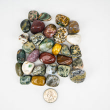 Load image into Gallery viewer, Green Ocean Jasper | Tumbled | 20-30mm | Madagascar
